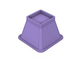 3in Bed Riser, Leg Lift, No Supports