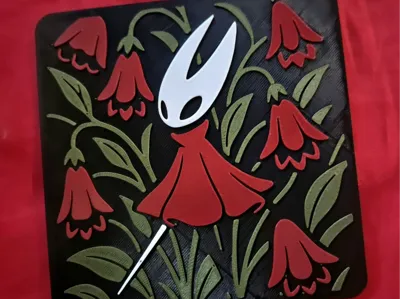 Hornet Silksong Hollow Knight Coaster or Wall Art
