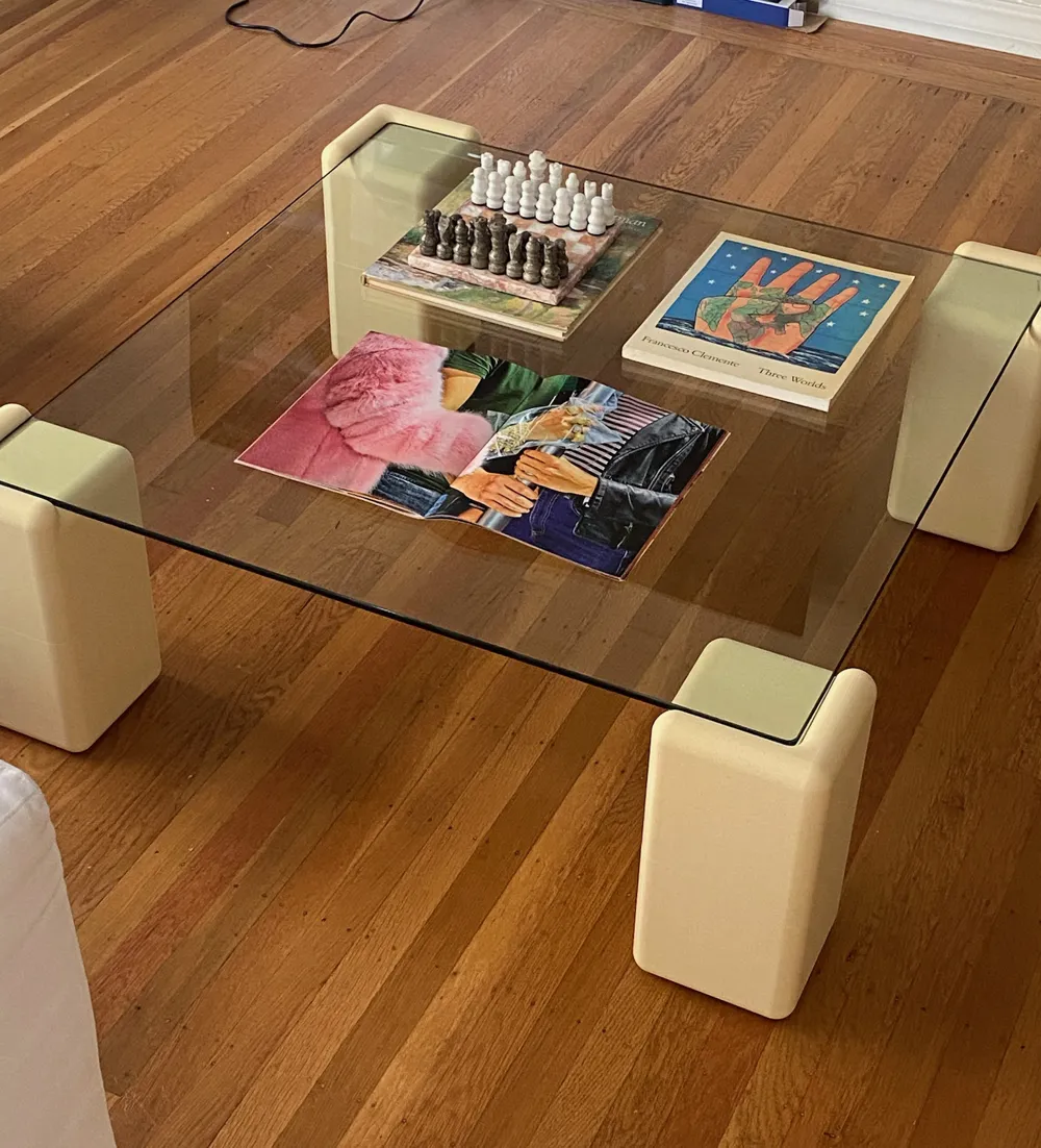Designer Table Legs for Glass Top by MakerWorld