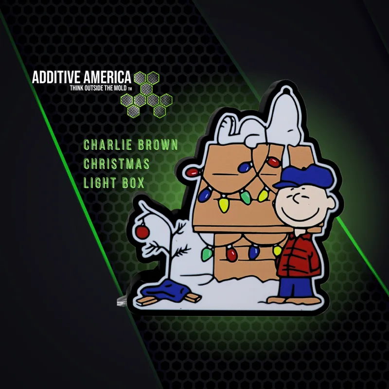 Charlie Brown Christmas Light Box