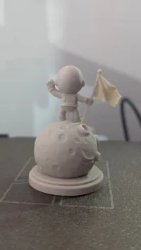 Astronaute sur la Lune - figurine décorative — photo 6