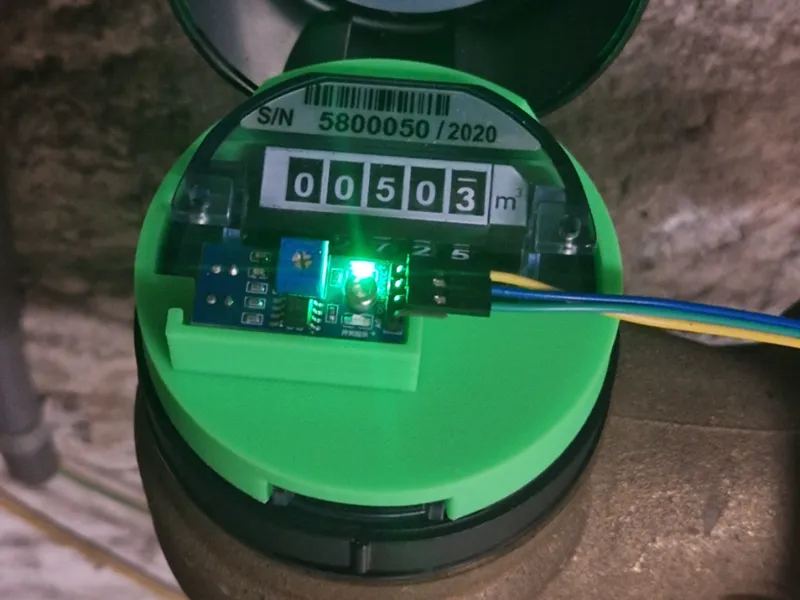 TCRT5000 Halter Aquabasic PMKB Basic 20 Wasseruhr