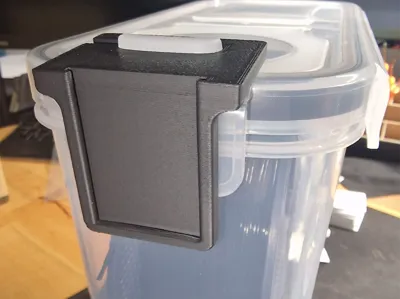 Filament Storage Box Label Holder Vertical
