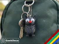 NO AMS | Keyring [Hole] | 50mm