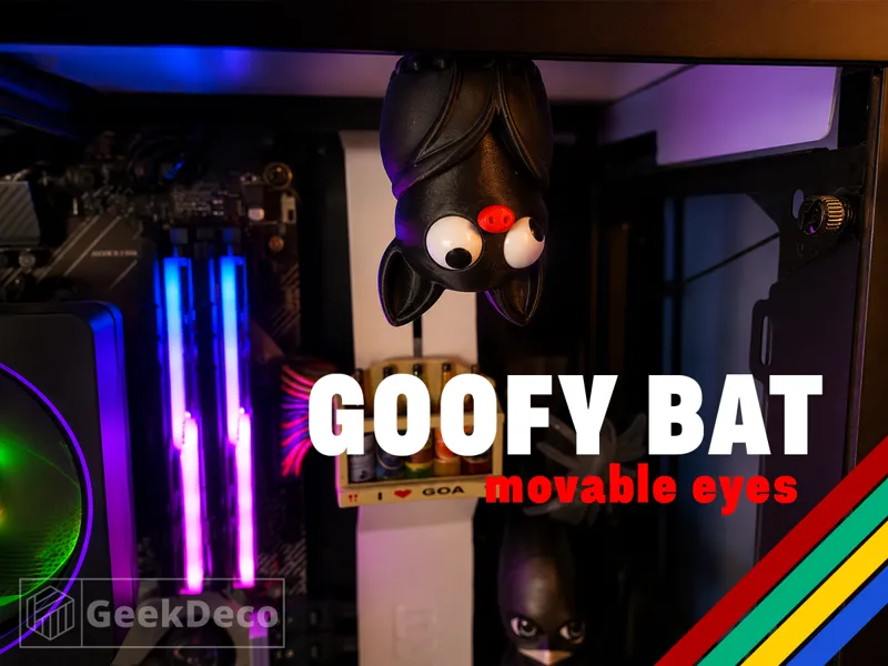 Goofy Bat – No AMS | Movable Eyes |Car Companion