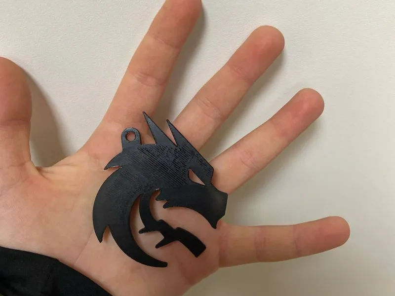 Team Spirit keychain