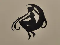 Silhouette murale Sailor Moon — photo 1