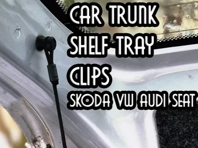 Trunk Shelf Tray String Clip SKODA AUDI 1M6867574A