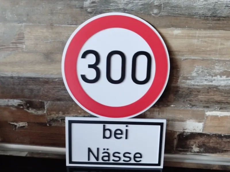 300 km/h – bei Nässe!