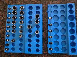 Socket Holder Trays Metric