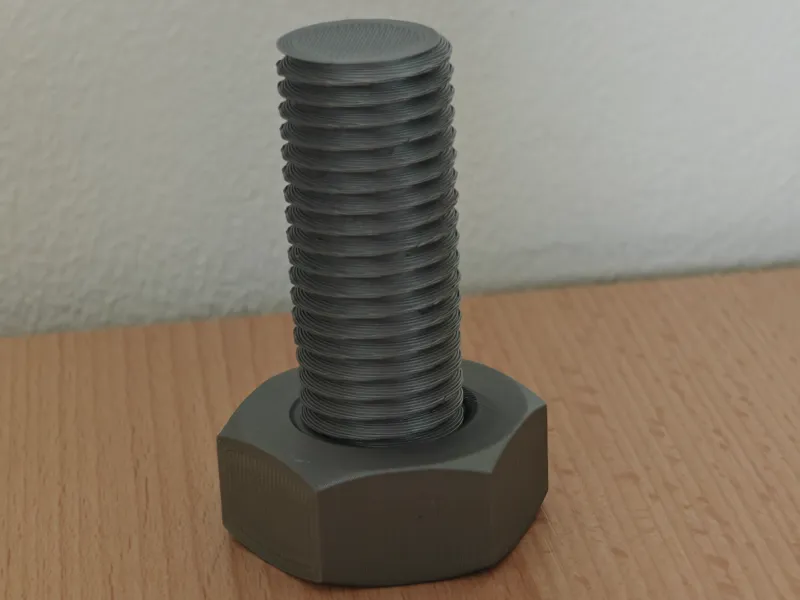 Geocache container - fake bolt