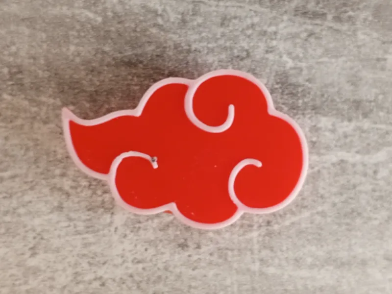 Akatsuki croc charm for crocs Literide (no AMS)