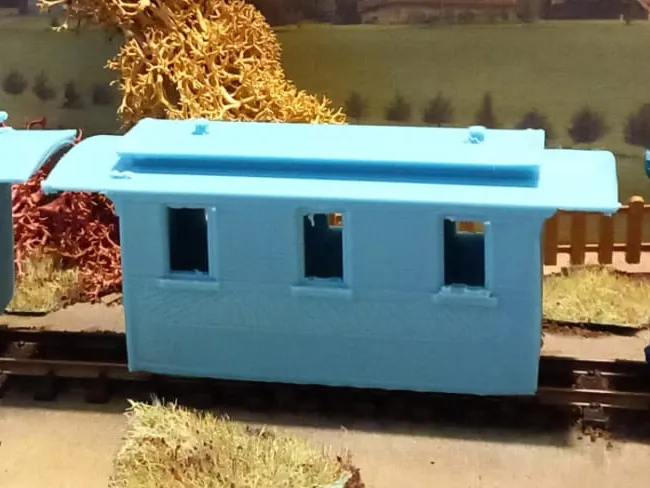 Saxonian Narrow Gauge Wagenkasten