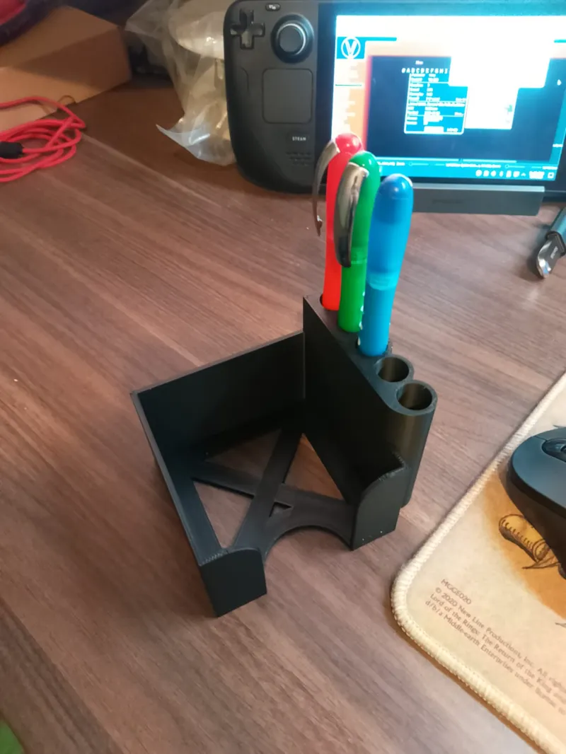 *Light version*Post-it notes / 5 pens tray