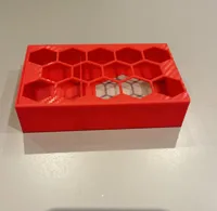 0.2mm layer, 2 walls, 15% infill, better fit lid