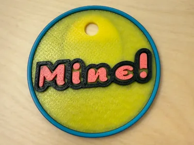 Mine! Luggage Tag