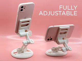Adjustable Phone Stand by Pork3D.com