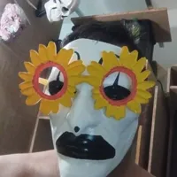 Lunettes marguerite pour cosplay Terrifier 3 — photo 3