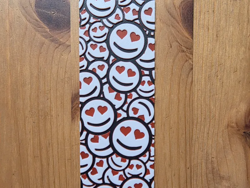 Heart Eyes Bookmark
