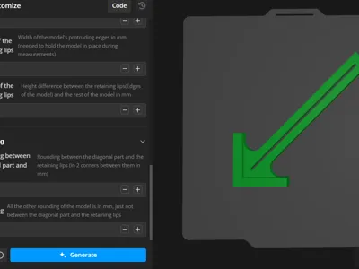 Parametric Circle Center Finder