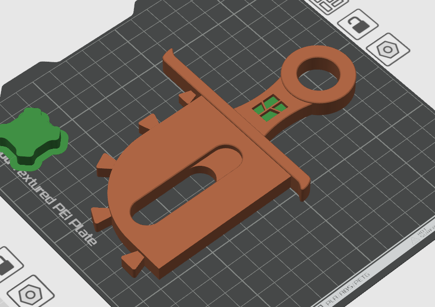 Miniatura 2 do modelo 3D 热床铲刀-解压刮刀
