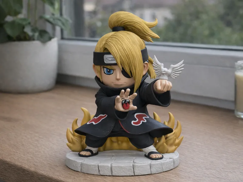 Deidara Akatsuki Naruto