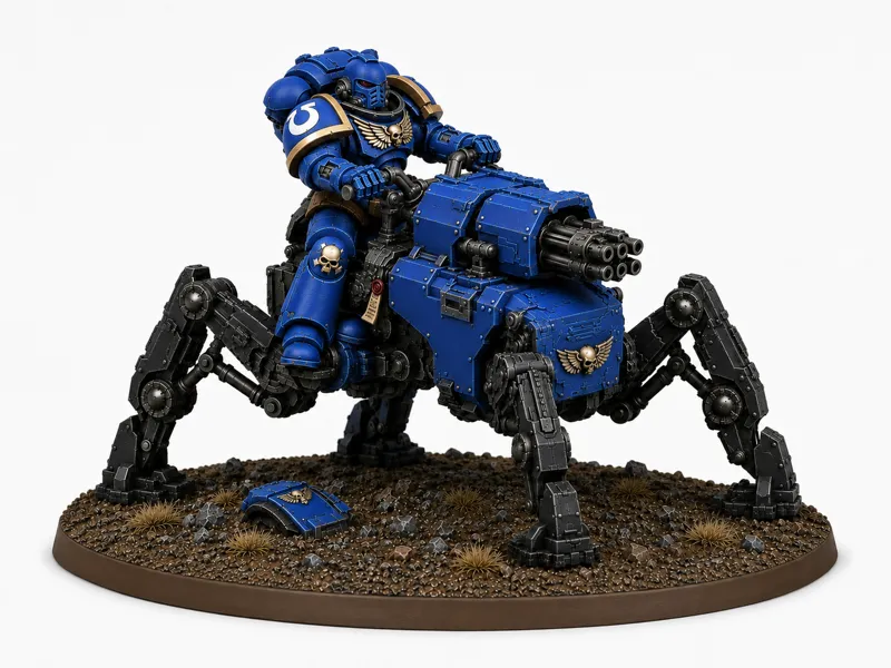 GrimDark Assault Walk-Biker (3/3)