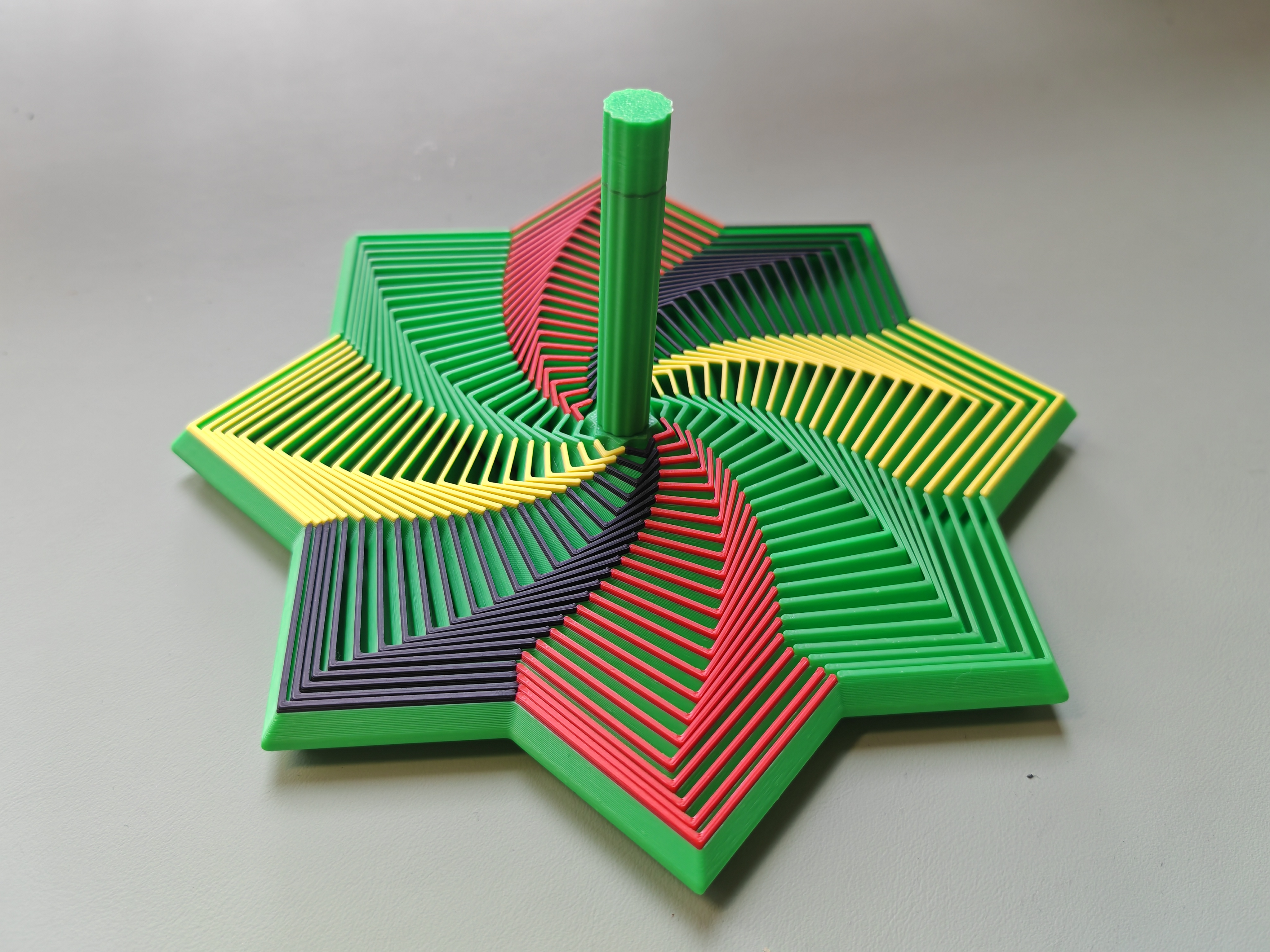 Miniatura 3 do modelo 3D 声音响亮的可拆卸手柄解压玩具（大号）