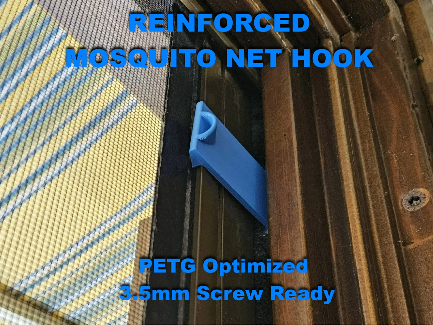 Mosquito Net Replacement Hook 