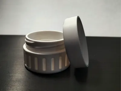 Jar with lid