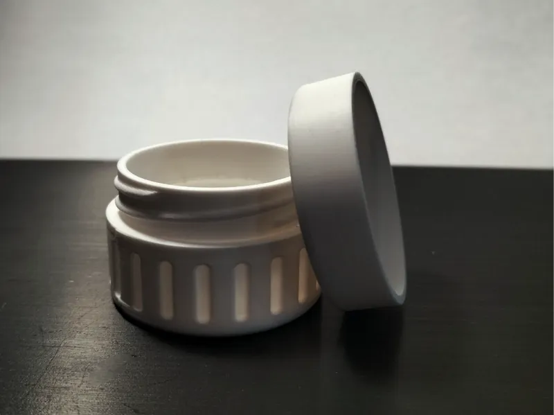 Jar with lid