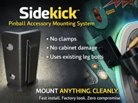 Système de fixation d'accessoires Sidekick pour flipper v2.5 — photo 1