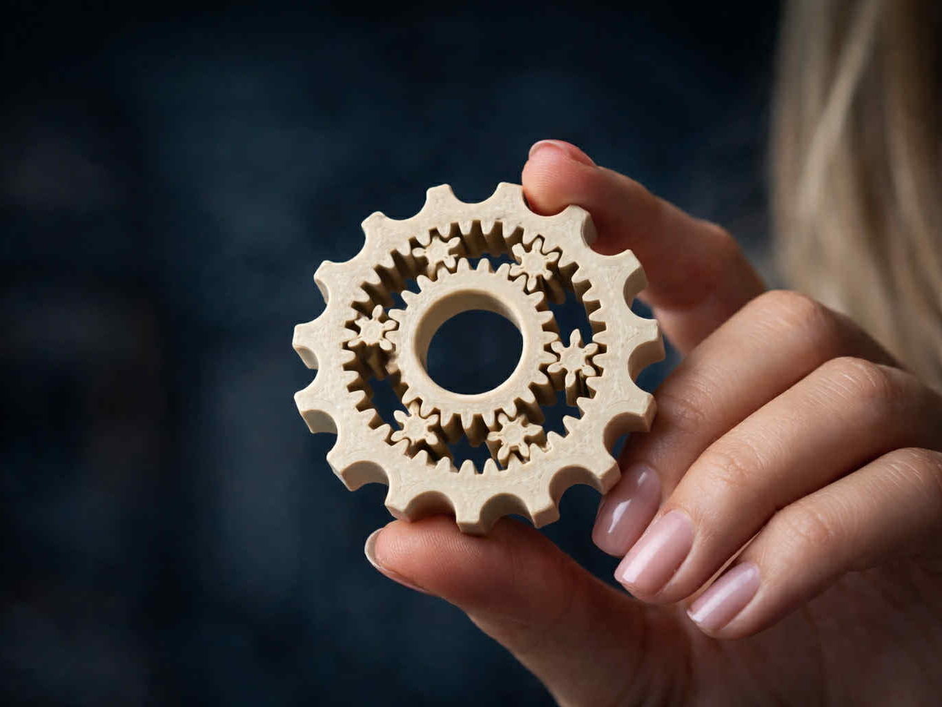Planetary Gear Spinner (Fidget / Desk Toy)