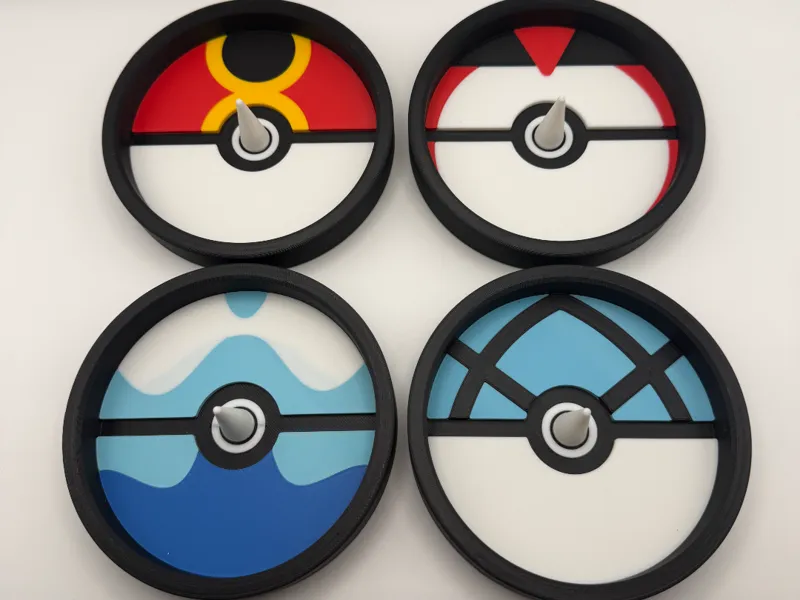 PokeBall Ashtray Set 2