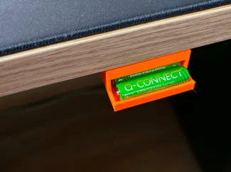 Under-Desk Battery Dispenser (AA & AAA)
