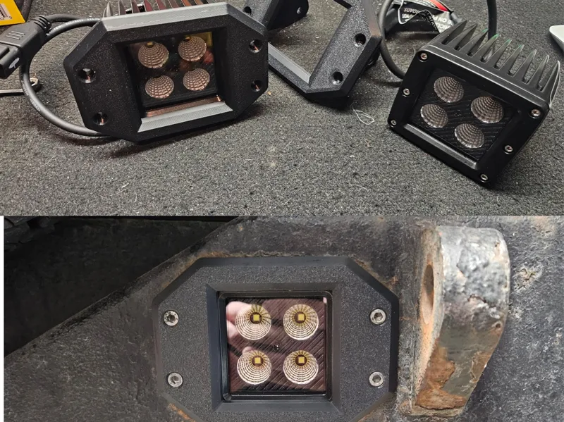 Flush Mount Pod Light Bracket
