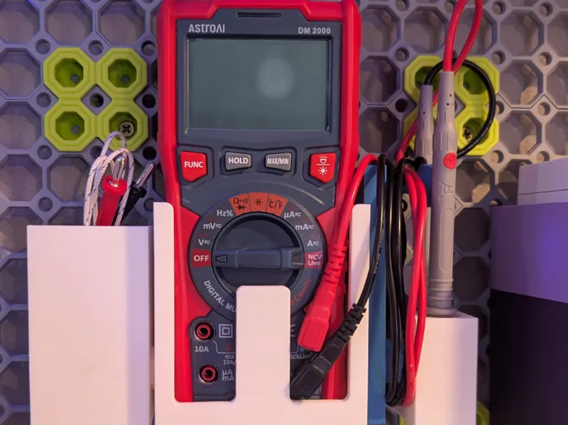 Multimeter Multiboard Wall Holder