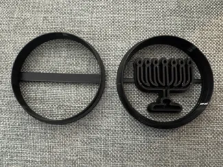Menorah Cookie cutter
