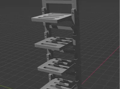 Food Plate Rack (experimental)