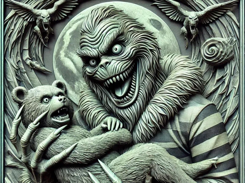scary grinch hueforge