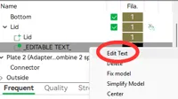 [With Text | Change Textfield in Slicer] 0.2mm layer,