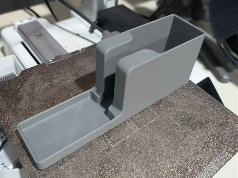 1x4 Gridfinity bins for short utensils - 3 styles