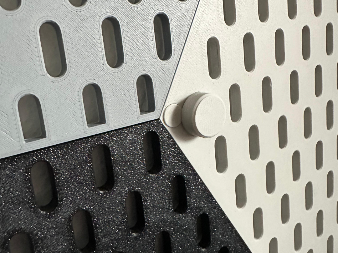 Wall Mount for hexagonal skadis