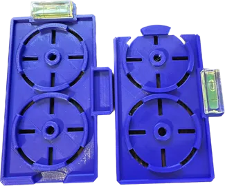 Drilling template for socket / switch box, 71mm (Bohrschablone)