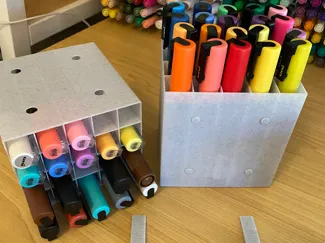 20mm Marker Holder - 110mm deep - x 20