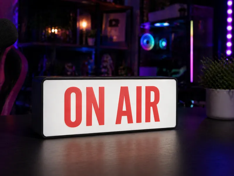Streaming Light Box | Setup Gaming & Podcast