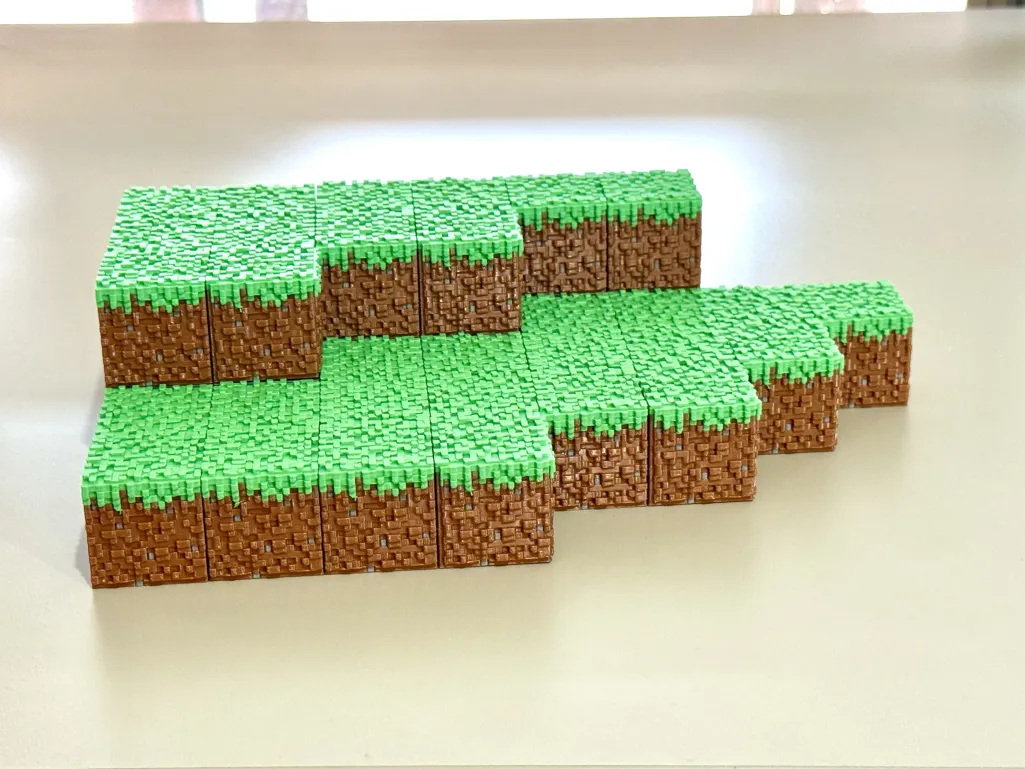 Miniatura 1 do modelo 3D Grass Block Terrain Maker