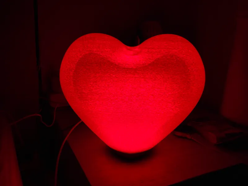 Valentines Heart Led lamp kit 001