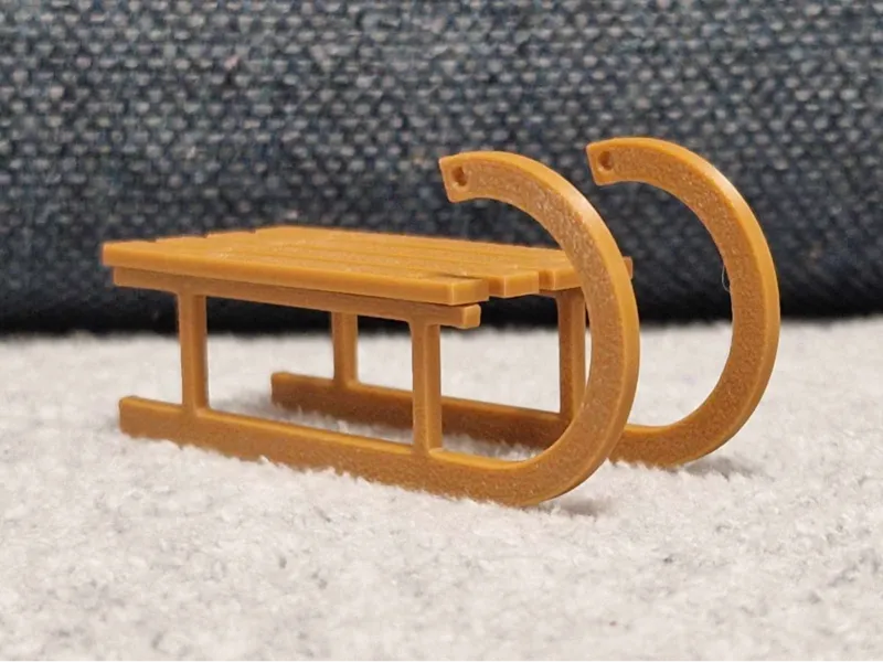 Christmas tree decoration - Sledge