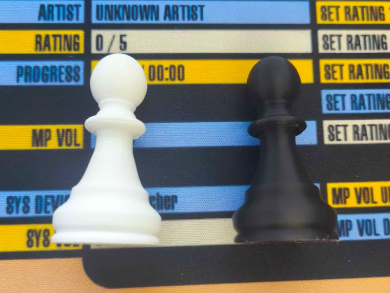 Pawn chess piece replacement 